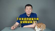 下半年经济政策方向定调解读来了！