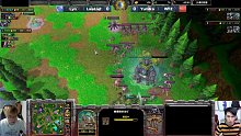 【魔兽争霸3】wfz+yumiko vs lyn +LawLiet