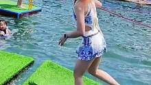 #玩水的小姐姐 #太刺激了 #网红水上漂 #清凉一夏 