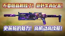 不要再叠射程了！这才是现版本野牛最好用配置！史前枪与滑板鞋的碰撞！冲锋枪中的机枪！《使命召唤手游》P