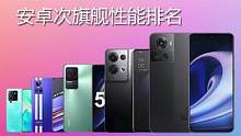 安卓次旗舰手机性能排名 天玑8100 Max机型跑分最高 一加Ace 红米K50和OPPO Reno