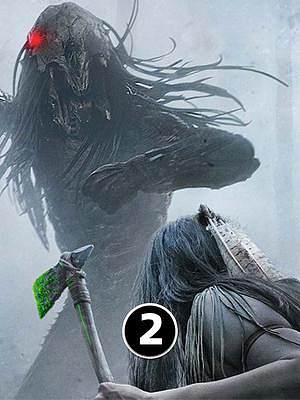 （2/3）上映1天评分飙到7.2，2022最新科幻爽片，#铁血战士猎物 #科幻电影 #异形