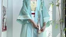 35度的初秋，这样穿凉快又温柔 #我的国风新衣 #汉服穿搭