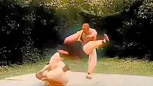 珍贵映像，霍元甲弟子大战外国大力士！