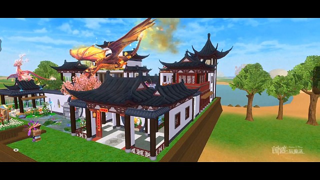 10级古风园林家园《水榭华庭》63猪猪原创