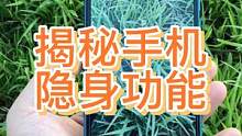 彩蛋：手机拍照放草丛里就能隐身？手机打出CC，能知道你学校地位#测评 #小实验 