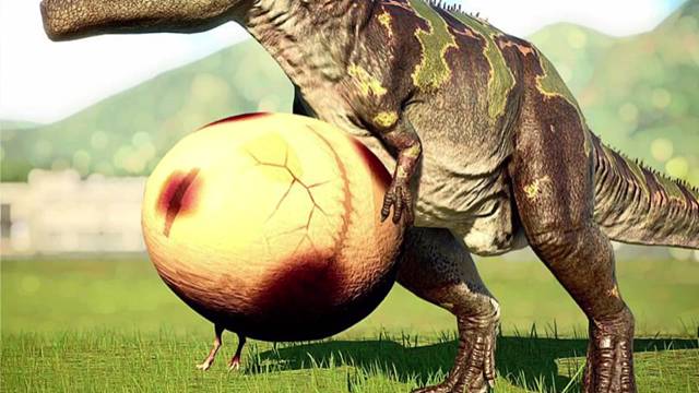 恐龙还能生蛋?蹦蹦跳跳的真可爱!