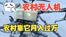 老乡花六七万多元买一台无人机，专门在农村打农药，靠它月赚过万