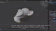 Blender插件-快速设置晶格变形 Multilattice v1