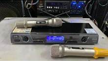 #二手音响 #音响设备 #唱歌设备 原装正品BBS无线话筒，原装正常使用！