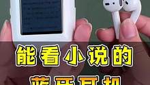 能看小说的蓝牙耳机，你们见过吗？ #好物测评 #玩转数码 #手机数码 