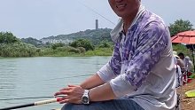 占不到位置，厚着脸皮挤到钓又友中间去(六)