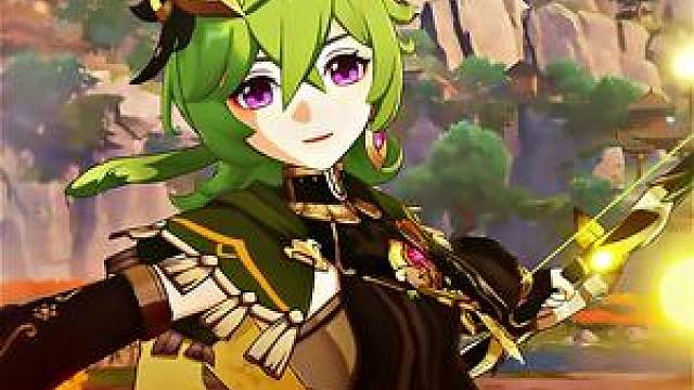 "森林冰火人的船新版本,小绿登场"#千朵玫瑰带来的黎明 #原神 #柯莱