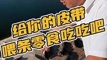 给你的皮带喂条零食吃吃吧#鳄珍 