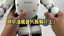 阿尔法机器人拆解（上）#机器人 #铁大 #舵机