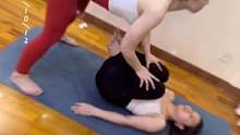 #瑜伽课堂随拍 #瑜伽女孩 #课堂实录
