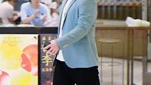 入秋后，喜欢小西装的胖男生，不妨收藏下这家店铺#微胖穿搭#西装搭配#轻熟穿搭 