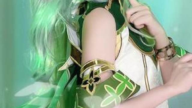 千朵玫瑰带来的黎明 #原神 #草神 #cos_虎牙视频