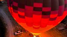 这么浪漫的热气球，当然要艾特世界上最可爱的仙女来看呀。
#旅行大玩家 #我真的太喜欢这氛围了 