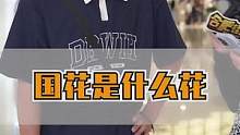 你知道国花是什么花吗？#街头采访 #国花