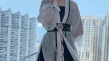 汉服也能又酷又飒，有口袋松紧腰设计真的太方便了 #我的国风新衣 #改良汉服