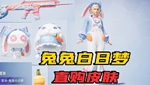 和平精英终于舍得更新直购皮肤了，这小兔子真可爱啊！