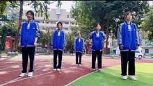 来自体育课的才艺#记录校园时光 #可爱的学生 #操场上从来不缺舞者