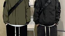 #173cm 冲锋衣这么帅，焊身上就焊身上喽#冲锋衣 #秋季穿搭 #显瘦穿搭 #型男