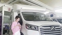 处理一台大通v90 T型房车济南房车