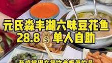 元氏淼丰湖六味豆花鱼单人自助28.8元，什么都包含了，到店没有其他消费，这是真卷呀！#六味豆花鱼