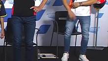 发布会上的一幕 又被他装到了#motogp #马奎斯 #佛山摩友堂 