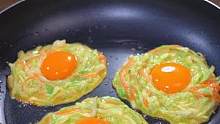 早起5分钟，就能搞定的美味早餐#蔬菜鸡蛋饼 