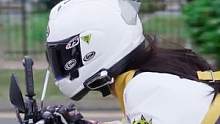 粗来骑车呀！#金城小猴子 #女骑#摩托车 