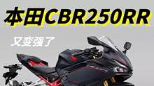 马力提升至42匹！本田CBR250RR又出新款，还有双向快排 #机车 #摩托车 #本田cbr250r