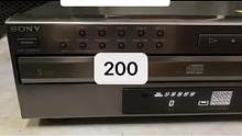 #二手音响 #二手设备 #唱歌设备 索尼5碟CD机，不读碟，问题机：200大洋！