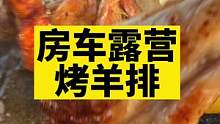 烤羊排，炖羊腿，这样的露营生活太美了！#房车生活 #舌尖上的美食 #户外生活 #生活的烟火气息 #露