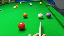 #台球是一种生活 #台球教学 #中式八球 第一视角分享台球思路