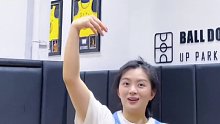 回复 来了～分享一下我怎么练拉杆的 打篮球的女生