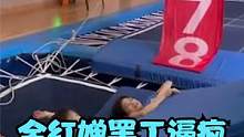 全红婵长高大变样！齐刘海造型好萌，罢工躺尸逼疯工作人员 #全红婵  #跳水冠军 