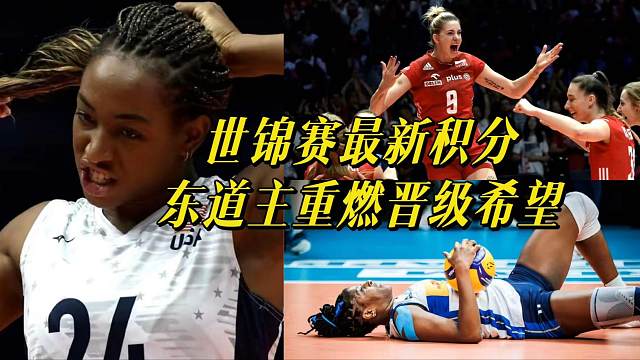 世锦赛最新积分！东道主重燃晋级希望