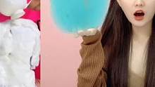 棉花糖里有“iPhone14”！浇热水就会瞬间融化，谁抽中了臭大蒜？ #寻宝 #搞笑 #挑战 #整蛊
