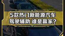 5款热门#新能源汽车，驾驶辅助哪家强？#懂车帝热门新能源e决胜负 