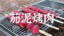 户外茄泥烤肉#露营报告 #户外 #野营 