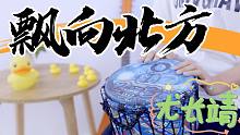 高音小王子尤长靖的《飘向北方》，看美女如何用非洲鼓高难度伴奏