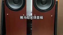 #发烧hifi #二手音响 #二手设备 #发烧友 雅马哈发烧Hi Fi 音箱，6.5寸两分频，原装无