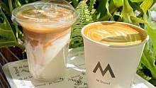 这份秋日午后的浪漫，来自M Stand新品咸芝士拿铁#MStand #咸芝士拿铁#咖啡你冲不冲   