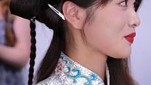 #盘发教程 #新娘跟妆 #中式新娘造型 #盘发 #秀禾造型