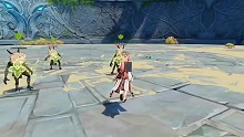 【原神3.2】草神E技能雷草反应展示