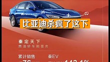 比亚迪杀疯了这下