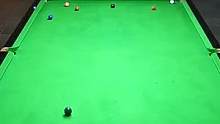天气阴冷。球台球杆不舒服。爆几杆找手感#台球是一种生活 #斯诺克 #台球 #一杆清台 #台球教学